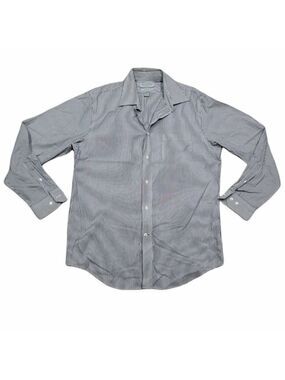 JOHN Bartlett stripped button down slim fit shirt